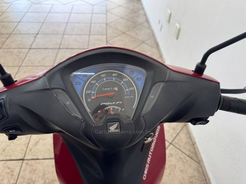 HONDA - BIZ 110I - 2022/2022 - Vermelha - Sob Consulta