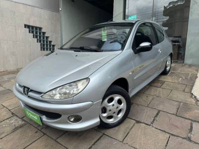 PEUGEOT - 206 - 2002/2002 - Prata - Sob Consulta