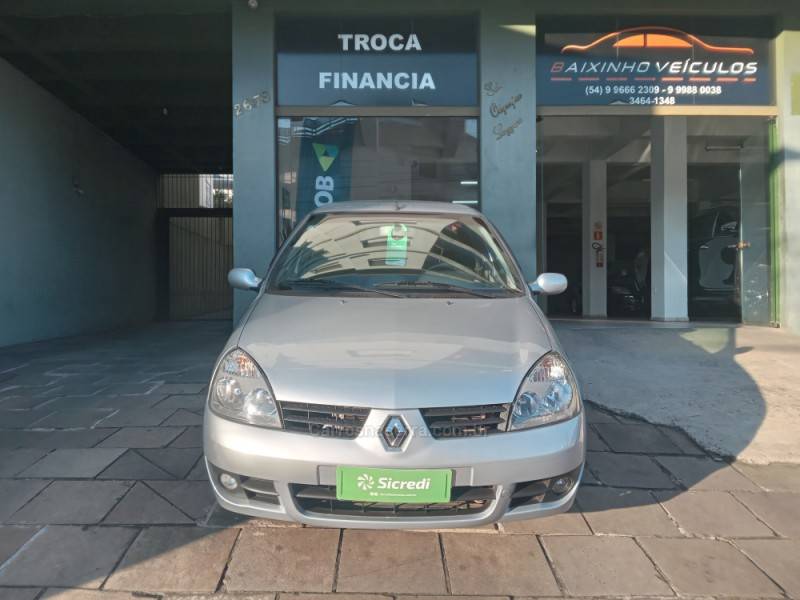 RENAULT - CLIO - 2007/2007 - Prata - Sob Consulta